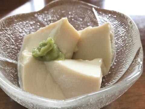ケンちゃん豆腐で居酒屋風豆腐！